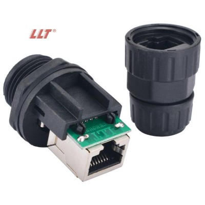 8P 8C ip67/68 rj45 female to female brand LLT rj45 connectors